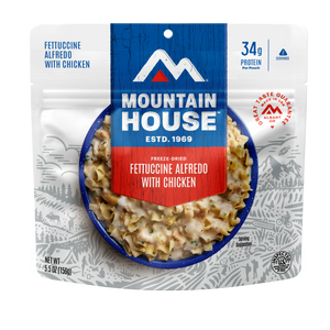 Fettuccine Alfredo with Chicken freeze dried food - Mountain House