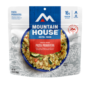 Pasta Primavera freeze dried food - Mountain House