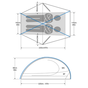 Big Sky Mirage 1.5P tent