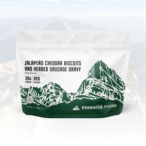 Jalapeno Cheddar Biscuits and Herbed Sausage Gravy Freeze Dried Meal - Pinnacle Foods
