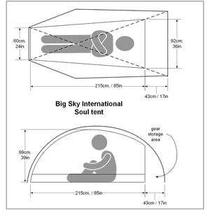 Big Sky Soul tent - Ultra Light Bargain and Bike Packing versions