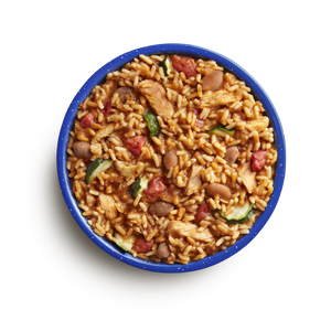 Mexican-Style Adobo Rice with Chicken freeze dried food in a #10 can - Mountain House