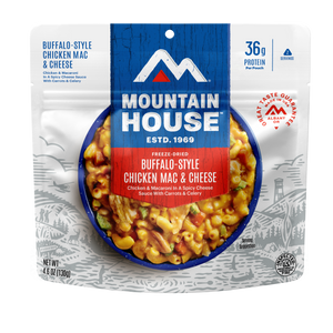 Buffalo-Style Chicken Mac & Cheese freeze dried food - Mountain House