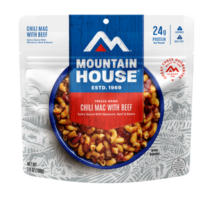 Chili Mac with Beef freeze dried food - Mountain House