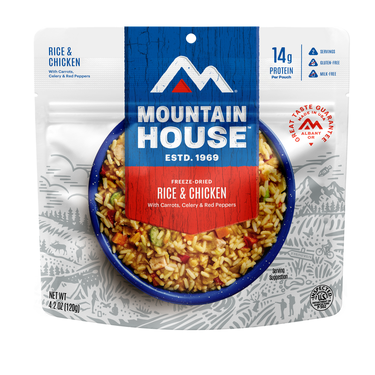 Chicken Fried Rice freeze dried food - Mountain House