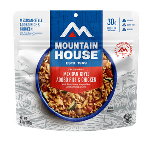 Mexican-Style Adobo Rice & Chicken freeze dried food - Mountain House