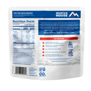 Pad Thai with Chicken freeze dried food - Mountain House