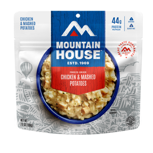 Chicken and Mashed Potatoes freeze dried food - Mountain House