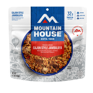 Cajun Style Jambalaya freeze dried food - Mountain House