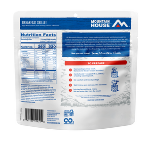 Breakfast Skillet freeze dried foods - Mountain House