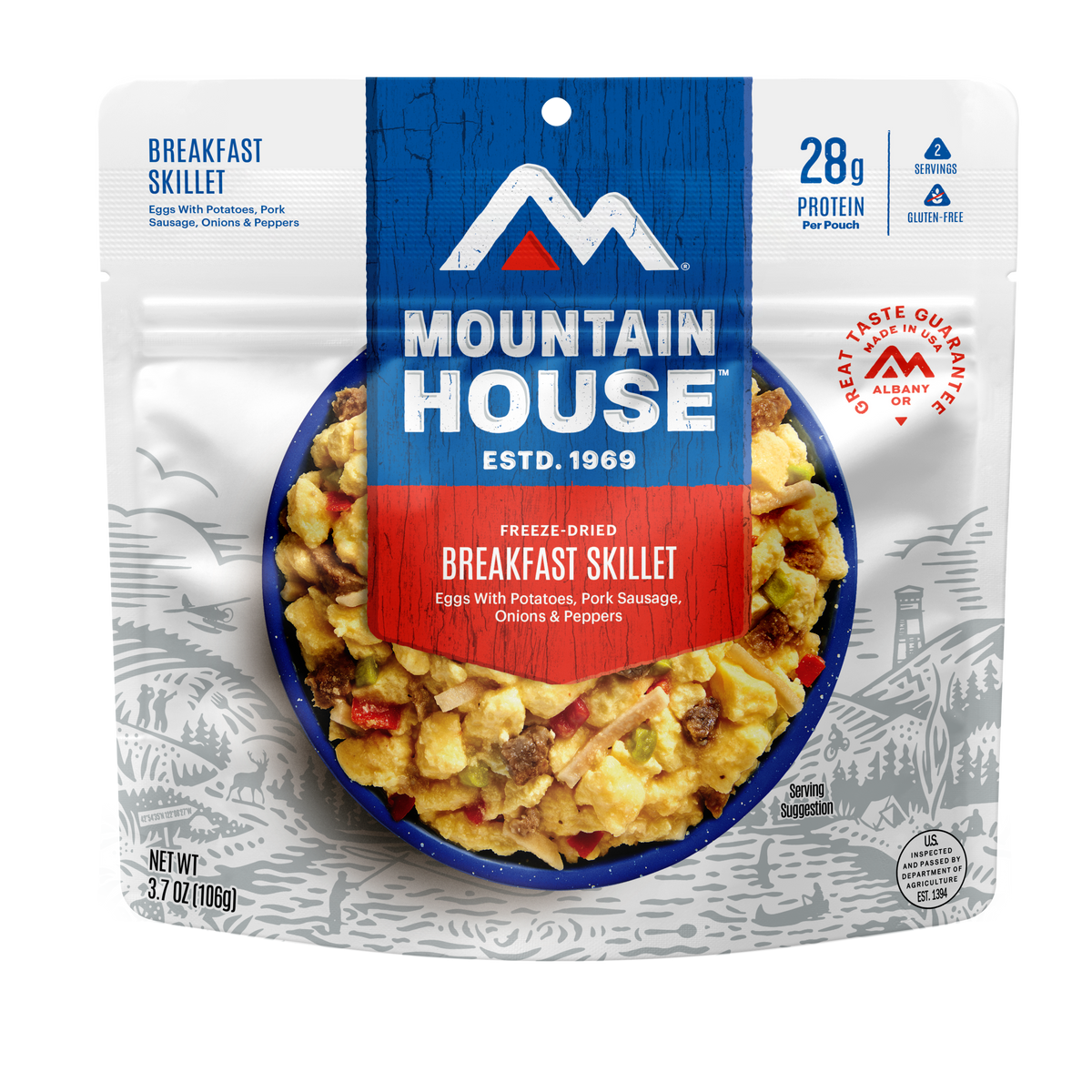 Breakfast Skillet freeze dried foods - Mountain House