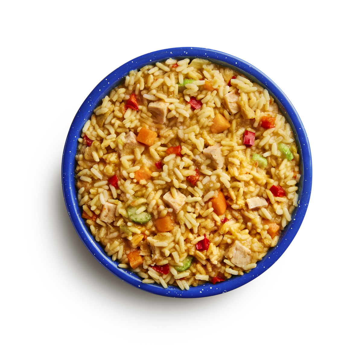 Rice & Chicken freeze dried food in a #10 can - Mountain House