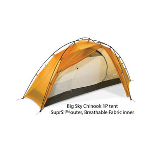 Big Sky tent INNER ONLY, sizes: 1P, 1Plus, 1.5P, 2P styles: Mesh Netting, Breathable Fabric